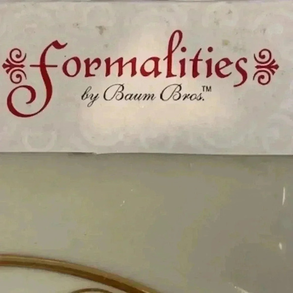 Formalities Imperial Egg Cake Plate & Server NWT - Picture 10 of 12